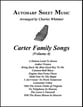 Carter Family Songs, Vol. 4 Guitar and Fretted sheet music cover
